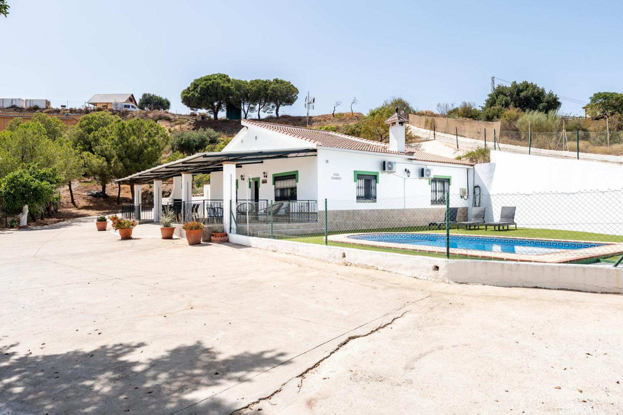 Villa Cortijo Ariza Sea Views Málaga Exterior foto