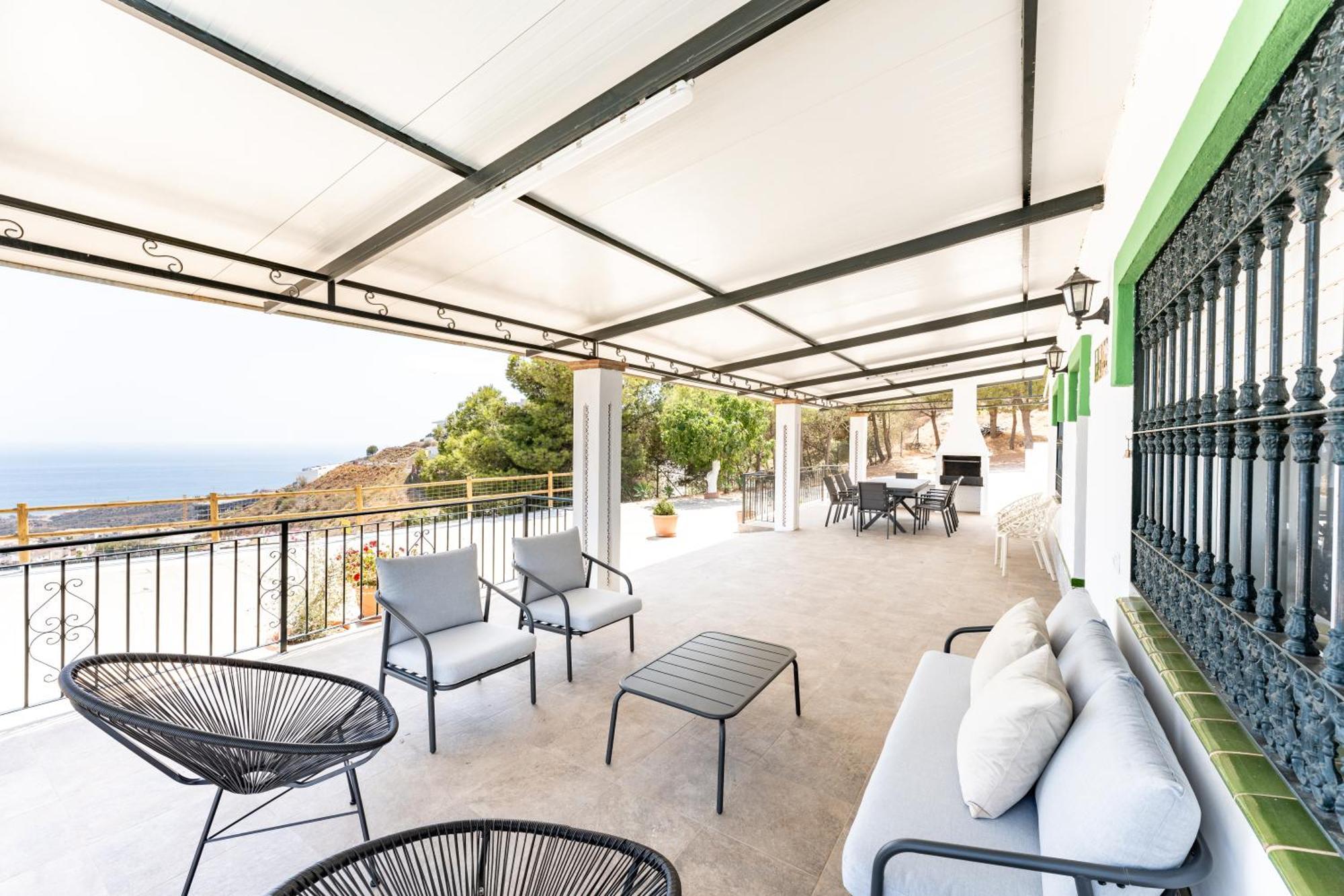 Villa Cortijo Ariza Sea Views Málaga Exterior foto