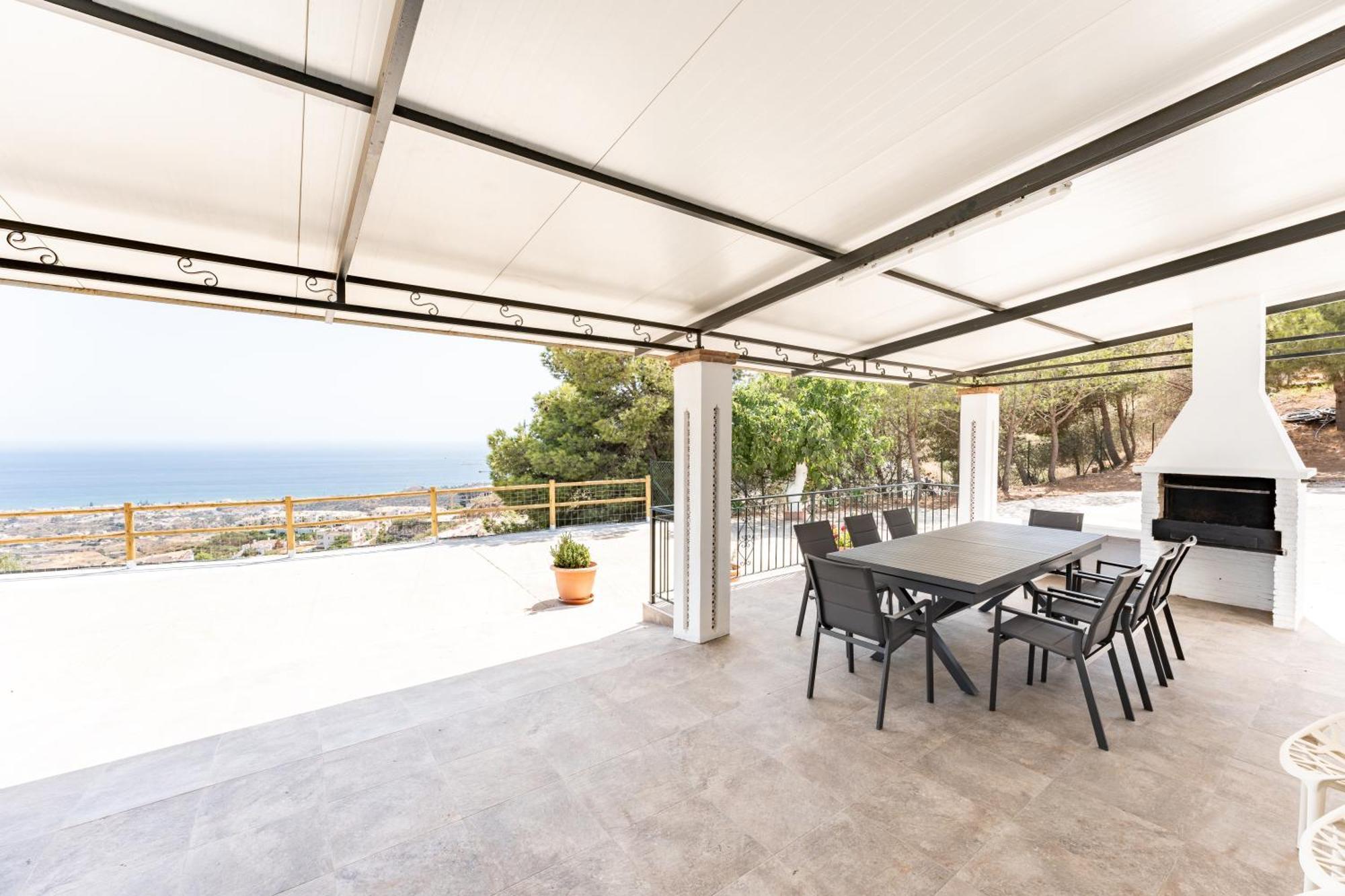 Villa Cortijo Ariza Sea Views Málaga Exterior foto